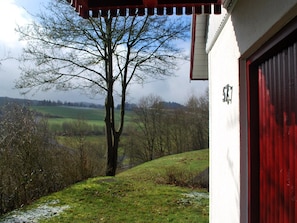 Property grounds - Holiday home in Reimboldshausen with balcony (Kirchheim/Seepark)