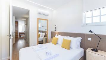 2 bedrooms, in-room safe, iron/ironing board, WiFi