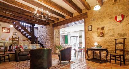 Grande ferme avec jardin privé