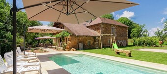 Holiday Home in Thiviers with Private Pool