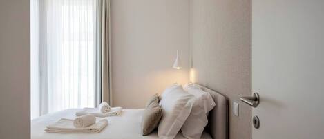 2 slaapkamers, een strijkplank/strijkijzer, wifi, beddengoed