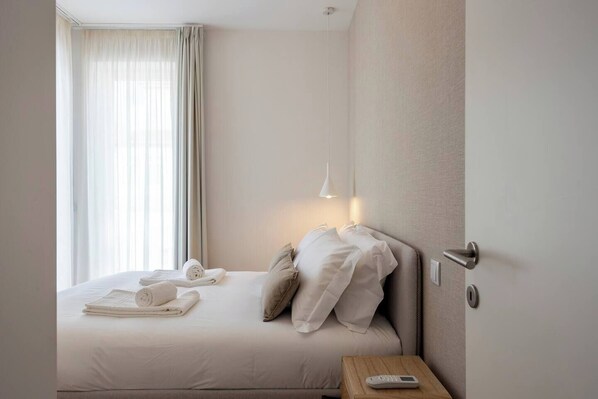 2 slaapkamers, een strijkplank/strijkijzer, wifi, beddengoed