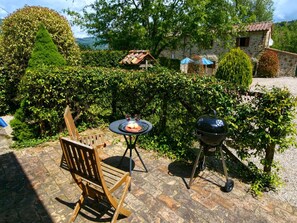 Terrace/patio - Mansion in Lisciano Niccone near Lake Trasimeno (Lisciano Niccone)