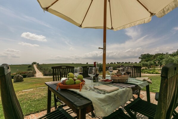 Restauration en plein air