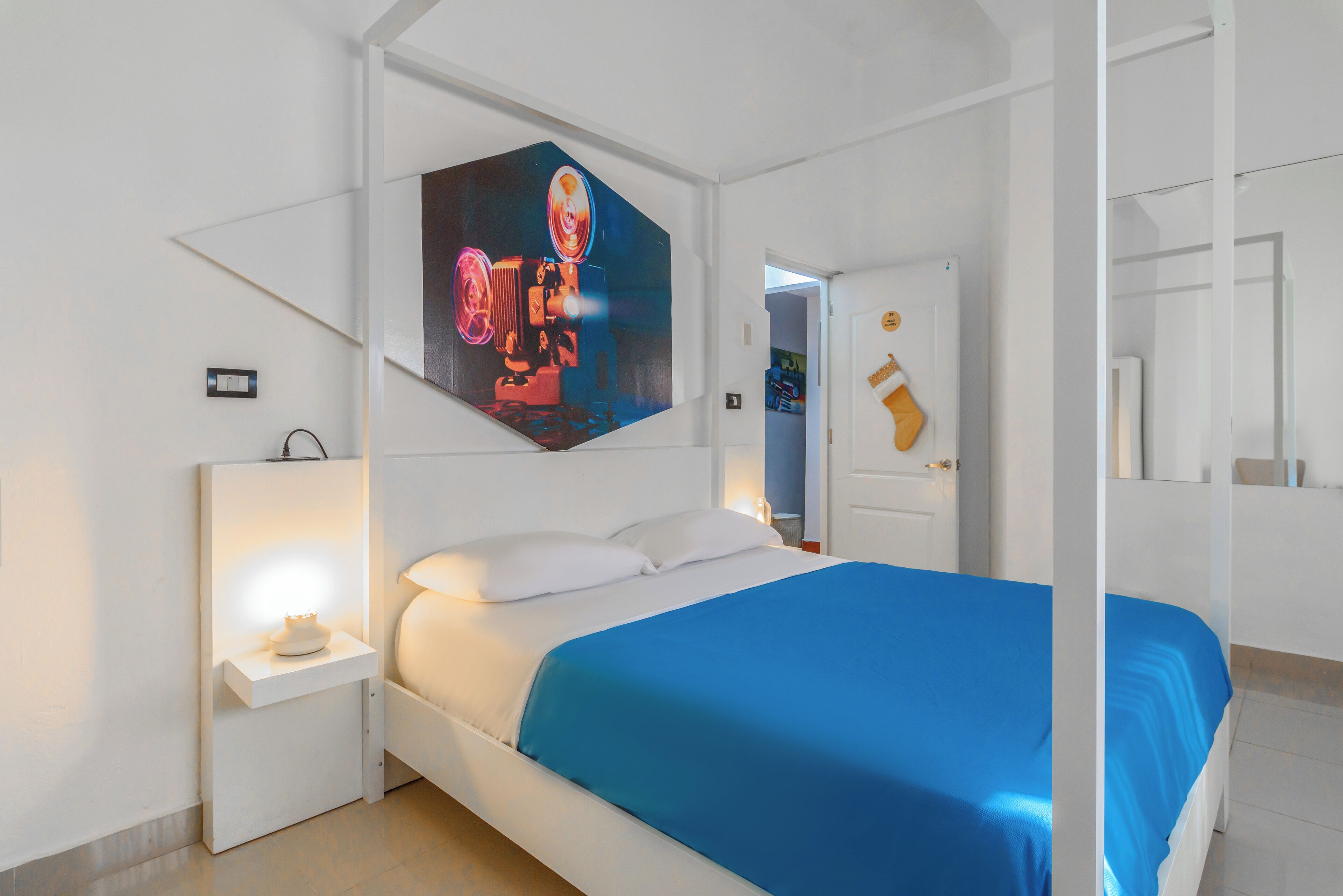 Design Double Room | Desk, laptop workspace, free WiFi