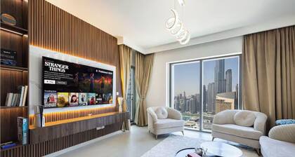 Luxe Burj Khalifa Hi Rise 5Beds Spacious Flat