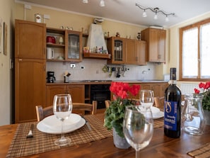 Microwave, oven, dishwasher, highchair