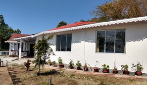 Fassade der Unterkunft