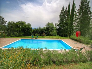 Pool - Detached cottage with pool (Anghiari)