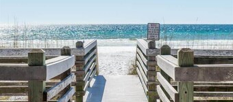 6 Adult Bicycles! Walk to the Beach and the Pool! One Story Home in Gated Comm!