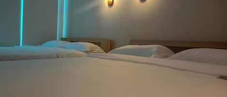 Family Double Room, City View | Laptop workspace, soundproofing, iron/ironing board, free WiFi