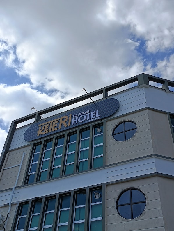 Fassade der Unterkunft