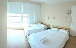 Family Double Room, City View | Laptop workspace, soundproofing, iron/ironing board, free WiFi - Keteri Boutique Hotel (Kangar)
