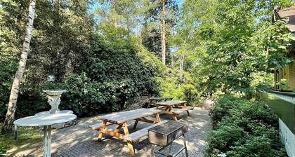 Woodland Group Villa near Veluwe & Campfire