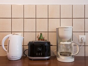 Kaffe og/eller kaffemaskine