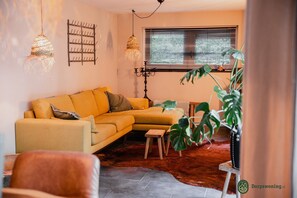 TV connectée, cheminée