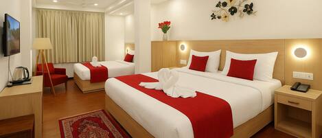 Quadruple Room, City View