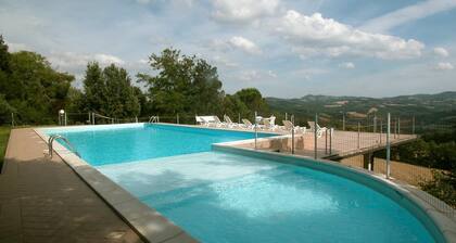Apartment in Citerna with pool