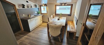 Beautiful vacation apartment on the edge of the forest with three bedrooms.