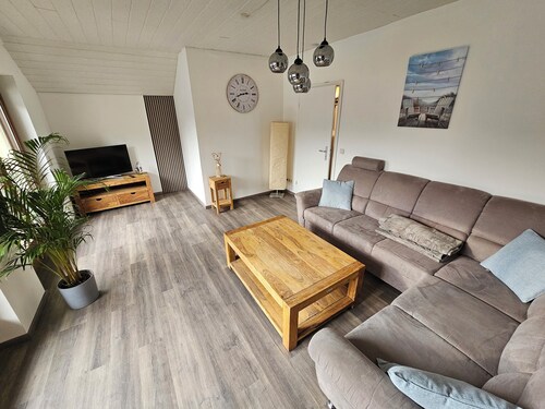 Schöne Ferienwohnung am Waldrand mit drei Schlafzimmern.