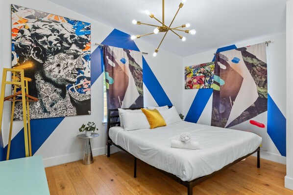 4 chambres, fer et planche à repasser, Wi-Fi, literie fournie