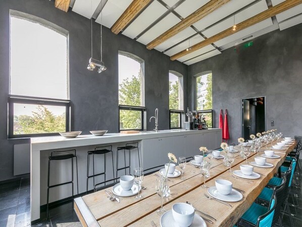 Dining - Holiday home in Denee for 21 people (Denée)