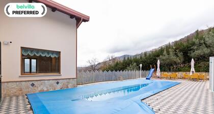 Villa in San Mango with Pool and Hot Tub