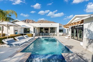 Una piscina climatizada