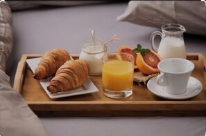 Café da manhã continental grátis todos os dias