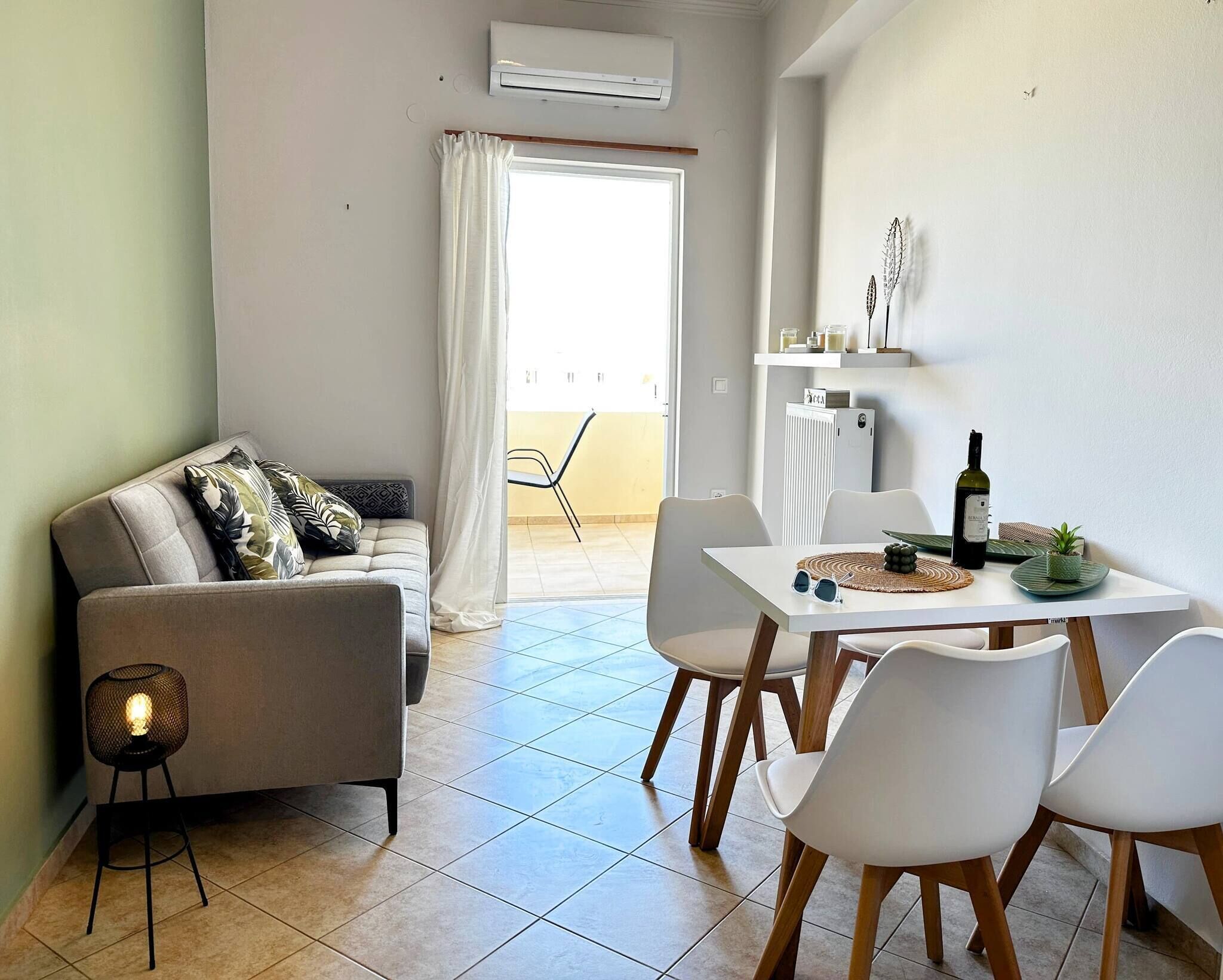 Apartamento, 1 quarto, para fumantes, vista para a cidade | Sala de estar