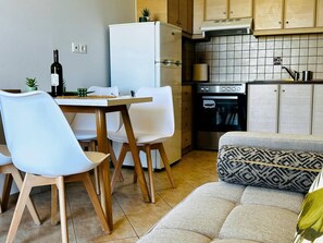 Apartment, 1 Bedroom, Smoking, City View | Dining room - Son of the Beach Apartment - 20sec Walk to Beach (Chania)