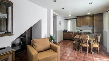 Deluxe appartement, uitzicht op rivier | Interieur