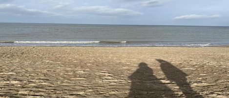On the beach