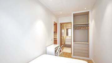 1 室のベッドルーム、アイロン / アイロン台、WiFi、ベッドシーツ