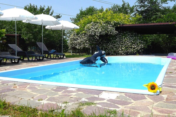 Seasonal outdoor pool
