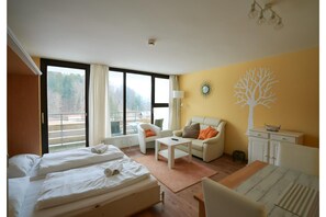 Living Room - Appartement Michaela in Freyung mit Pool (Freyung)