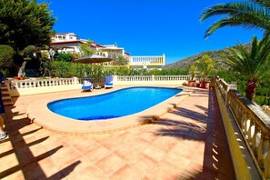 Outdoor pool - SAONA VILLAS (AS BARBA): villa for 6 people, private swimming pool, air co (VC)