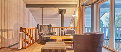 スマートテレビ、暖炉