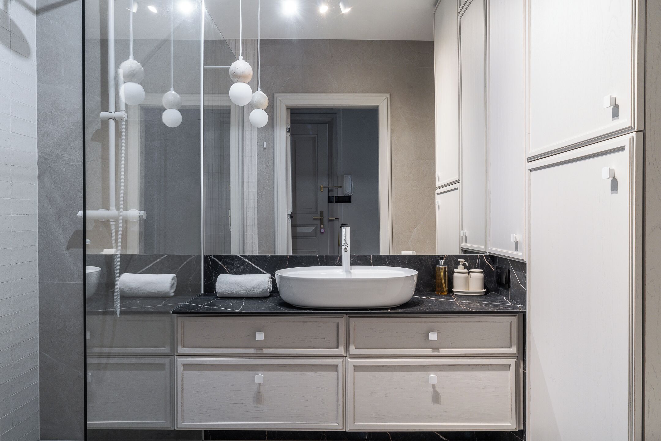 Appartement, balcon, vue ville | Salle de bain