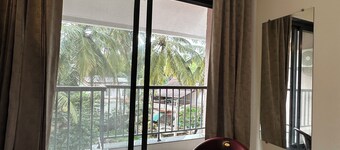 Charming 2-bedroom house with AC, WiFi in marvelous Candolim