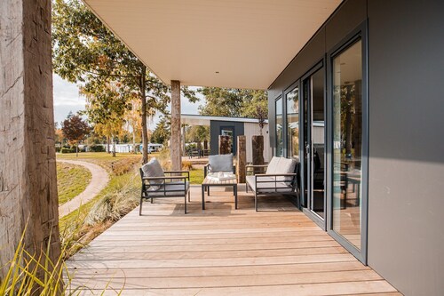 Chalet in Duisburg with Beach and Harbor Views