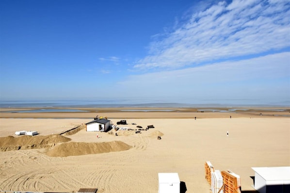 Aan het strand