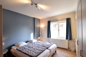 3 soverom, strykejern/-brett, reiseseng for barn og wi-fi (inkludert)