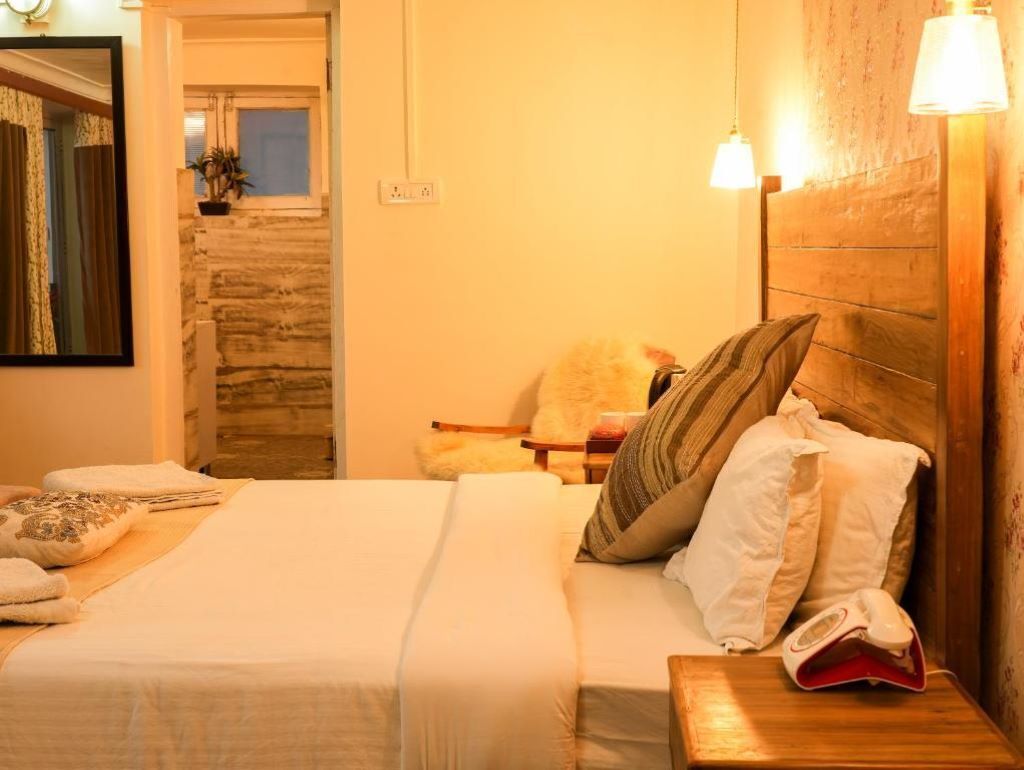 1 slaapkamer, een strijkplank/strijkijzer, beddengoed