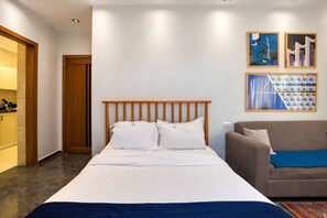 1 bedroom, iron/ironing board, free WiFi, bed sheets