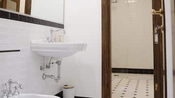 Hair dryer, towels