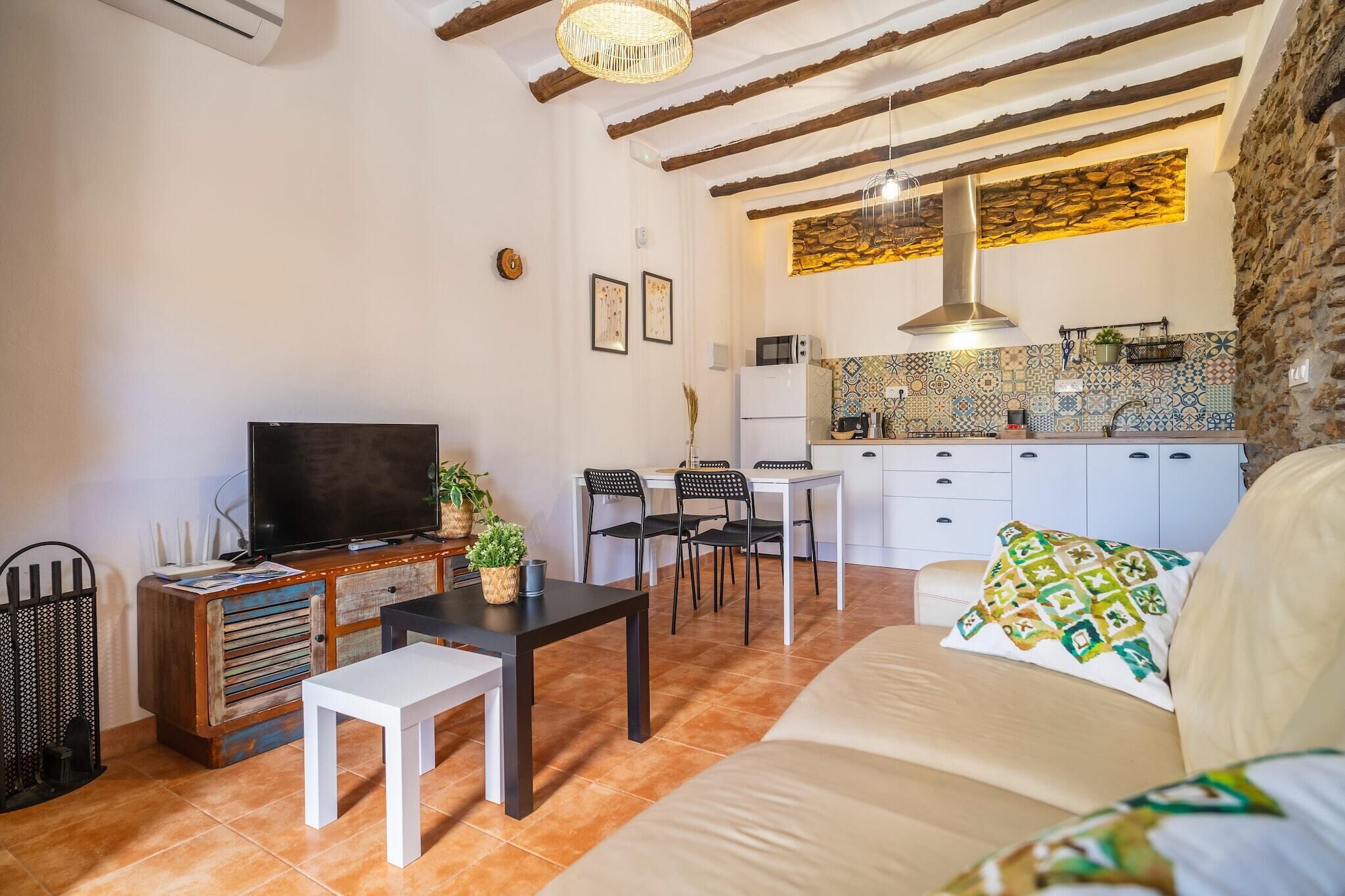 Een smart-tv en een open haard