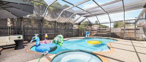 حمّام سباحة خارجي