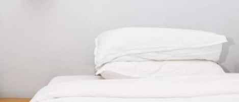 1 bedroom, iron/ironing board, bed sheets