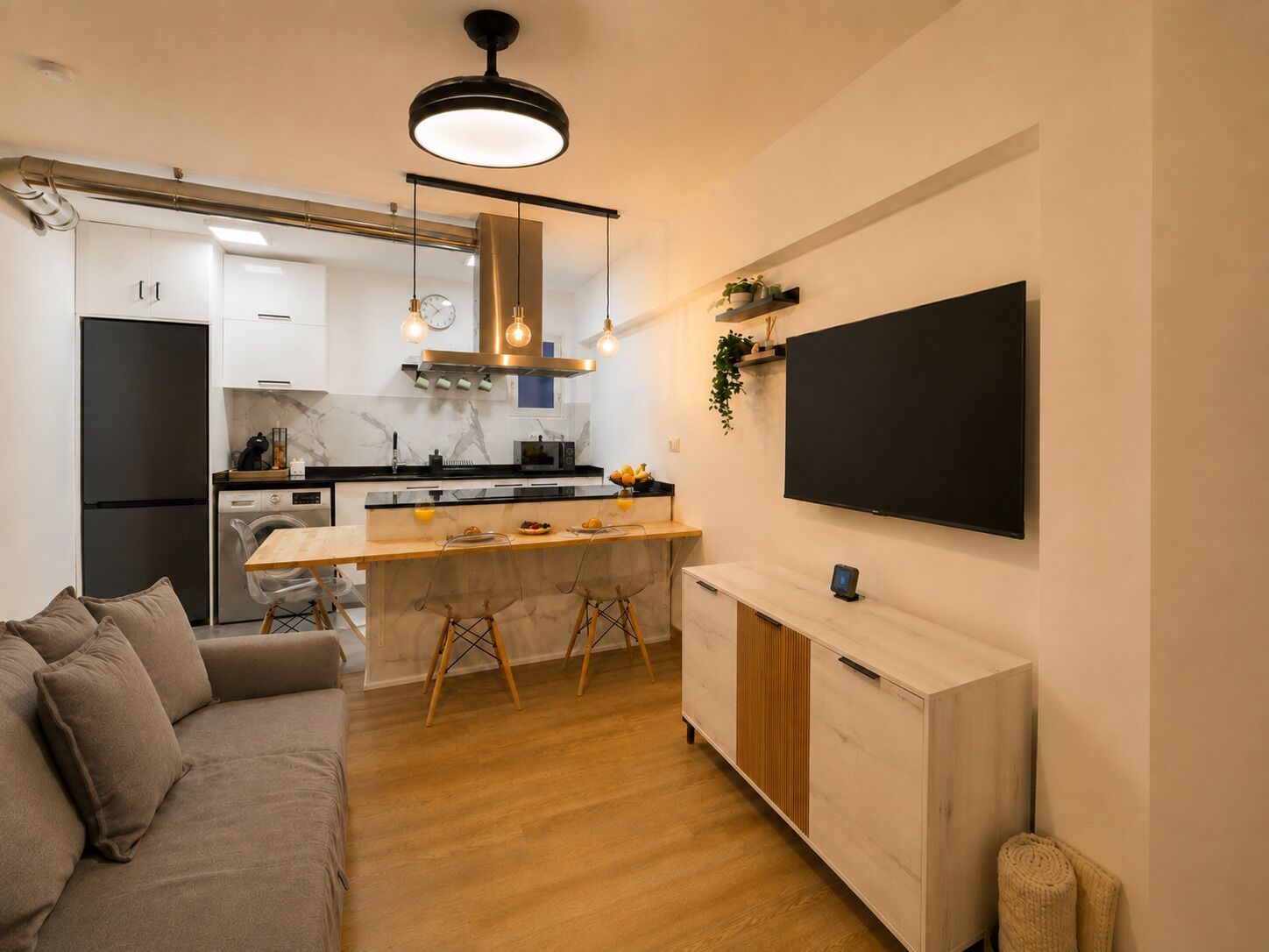 Premium Apartment, 1 Bedroom | Dapur peribadi | Pembancuh kopi espreso, pembancuh kopi/teh 